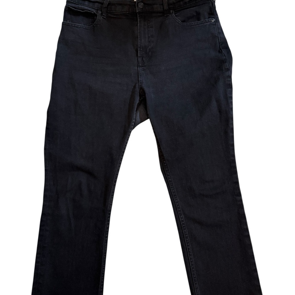 Everlane High-Waisted Straight Leg Jeans – Black, Size 32 Regular - Picture 2 of 8